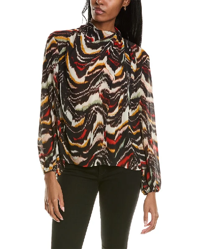 Ba&Sh Blouse Chic Ruffle Blouse