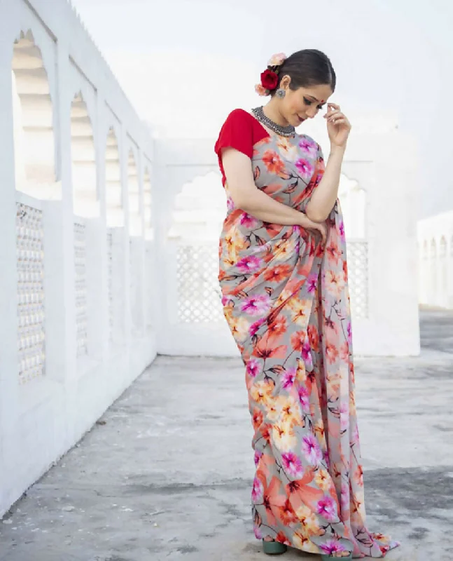 Sonakshi Multicolor Digital Printed Pure Japan Satin Designer Saree with Blouse Peter Pan Blouse Sonakshi Multicolor Digital Printed Pure Japan Satin Designer Saree with Blouse Peter Pan Blouse