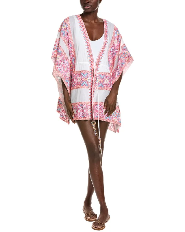 Ramy Brook Samira Mini Dress Fashionable Mini Dress with Frills