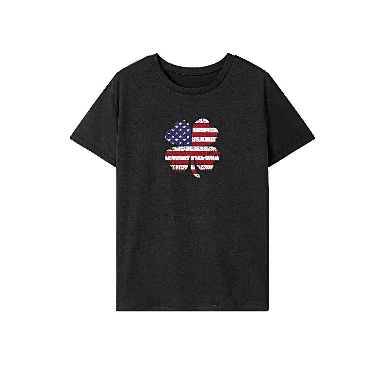 Maxbell Maxbell Women's T Shirt Summer Outfits Clothing Summer Tops for Trip Street Vacation XXL Black-- Polka Dot Checkered Tartan Maxbell Maxbell Women's T Shirt Summer Outfits Clothing Summer Tops for Trip Street Vacation XXL Black-- Polka Dot Checkered Tartan