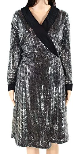 I.N.C. Plus Size Mirror-Ball Blazer Mini Dress Classic Floral Mini Dress