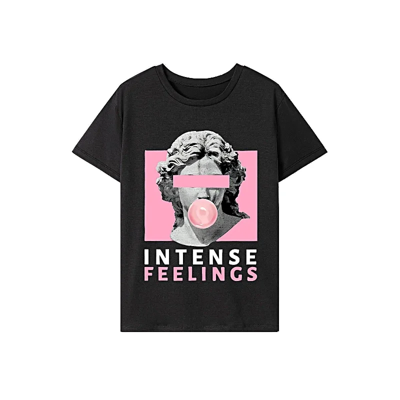 Maxbell Maxbell T Shirt for Women Summer Soft Trendy Summer Tops for Walking Sports Shopping S-- Print Jacquard Patchwork Maxbell Maxbell T Shirt for Women Summer Soft Trendy Summer Tops for Walking Sports Shopping S-- Print Jacquard Patchwork