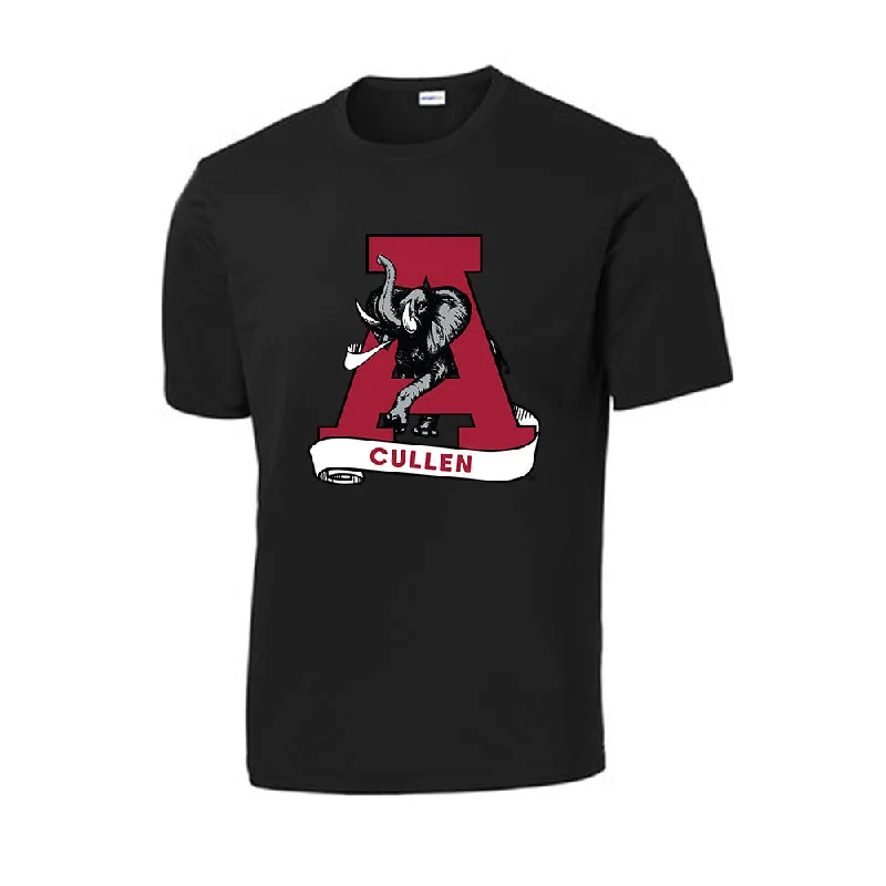 Alabama - NCAA Women's Rowing : Julia Cullen - Activewear T-Shirt-- Mesh Canvas Denim