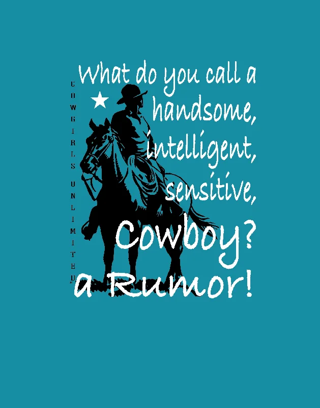 Women's Cowgirls Unlimited Rumor T-Shirt #CG-1236X-- Elasticated Padded Insulated