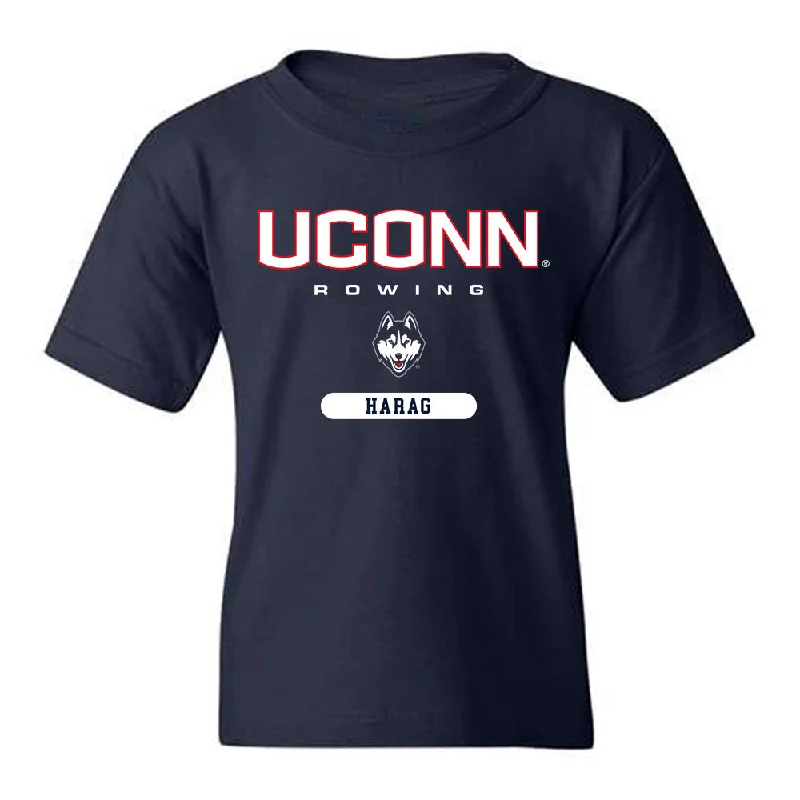 UConn - NCAA Women's Rowing : Dora Harag - Classic Shersey Youth T-Shirt-- Casual Formal Business UConn - NCAA Women's Rowing : Dora Harag - Classic Shersey Youth T-Shirt-- Casual Formal Business