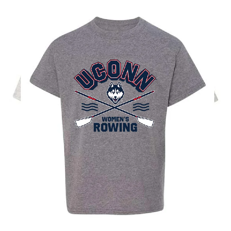 UConn - NCAA Women's Rowing : Dora Harag - Sports Shersey Youth T-Shirt-- Zippered Buttoned Snapped UConn - NCAA Women's Rowing : Dora Harag - Sports Shersey Youth T-Shirt-- Zippered Buttoned Snapped