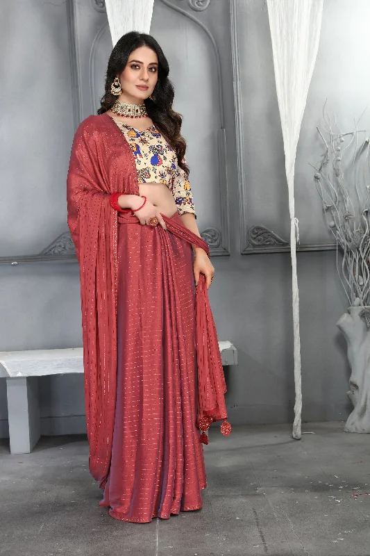 Sonakshi Coral Sequence with Digital Printed Silk Moss Designer Saree with Blouse Boho Chic Blouse Sonakshi Coral Sequence with Digital Printed Silk Moss Designer Saree with Blouse Boho Chic Blouse
