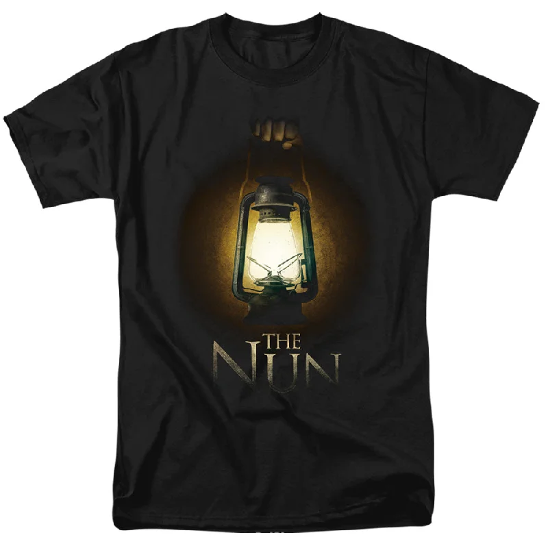 THE NUN Terrific T-Shirt, Lantern-- Lace Blend Ribbed Blend Corduroy Blend