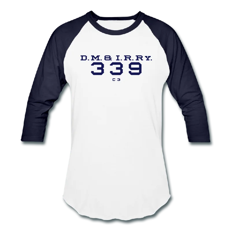 DM&IR 339 - Baseball T-Shirt-- Thin T-Shirt Open Front Quick Dry