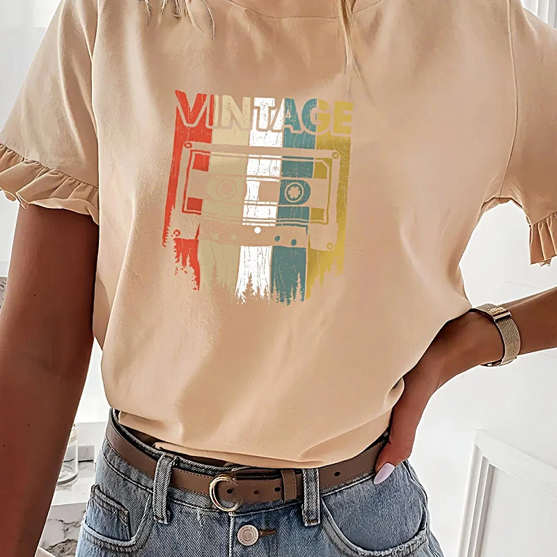 Maxbell Maxbell Women's T Shirt Summer Costume Fashion Summer Tops for Shopping Sports Beach L -- Basic T-Shirt Crew Neck Short Sleeve Maxbell Maxbell Women's T Shirt Summer Costume Fashion Summer Tops for Shopping Sports Beach L -- Basic T-Shirt Crew Neck Short Sleeve