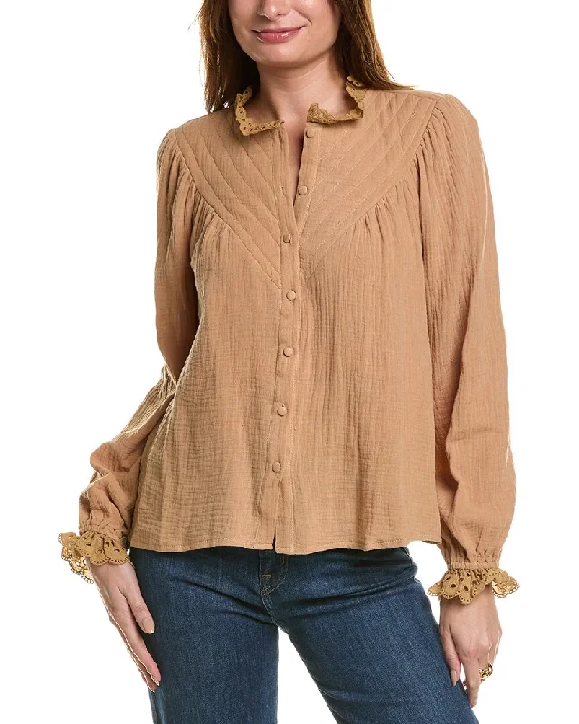 Anna Kay Alpine Blouse Feminine Puff Blouse