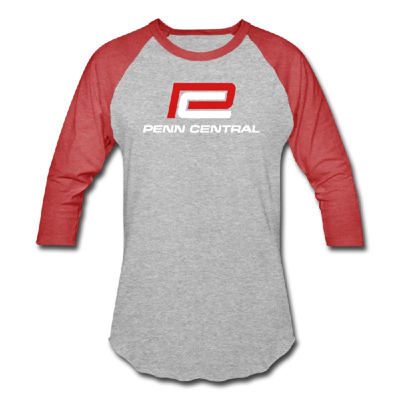 Penn Central - Baseball T-Shirt-- Graphic T-Shirt Round Neck Polyester