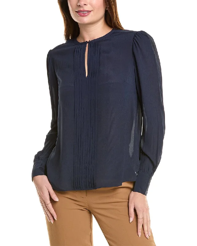 Brooks Brothers Blouse Soft Satin Blouse