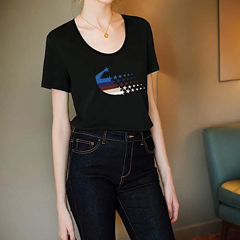 Maxbell Womens T Shirt Summer Classic Fashion Summer Tops for Office Traveling Beach S Black-- Layered Multi-layer Single Layer Maxbell Womens T Shirt Summer Classic Fashion Summer Tops for Office Traveling Beach S Black-- Layered Multi-layer Single Layer