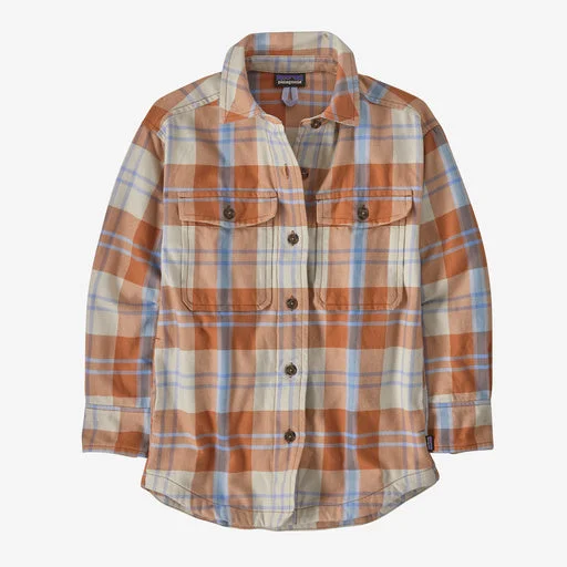 Patagonia Women's Heavyweight Fjord Flannel Overshirt Sale-- Collared Crew Neck Turtle Neck Patagonia Women's Heavyweight Fjord Flannel Overshirt Sale-- Collared Crew Neck Turtle Neck