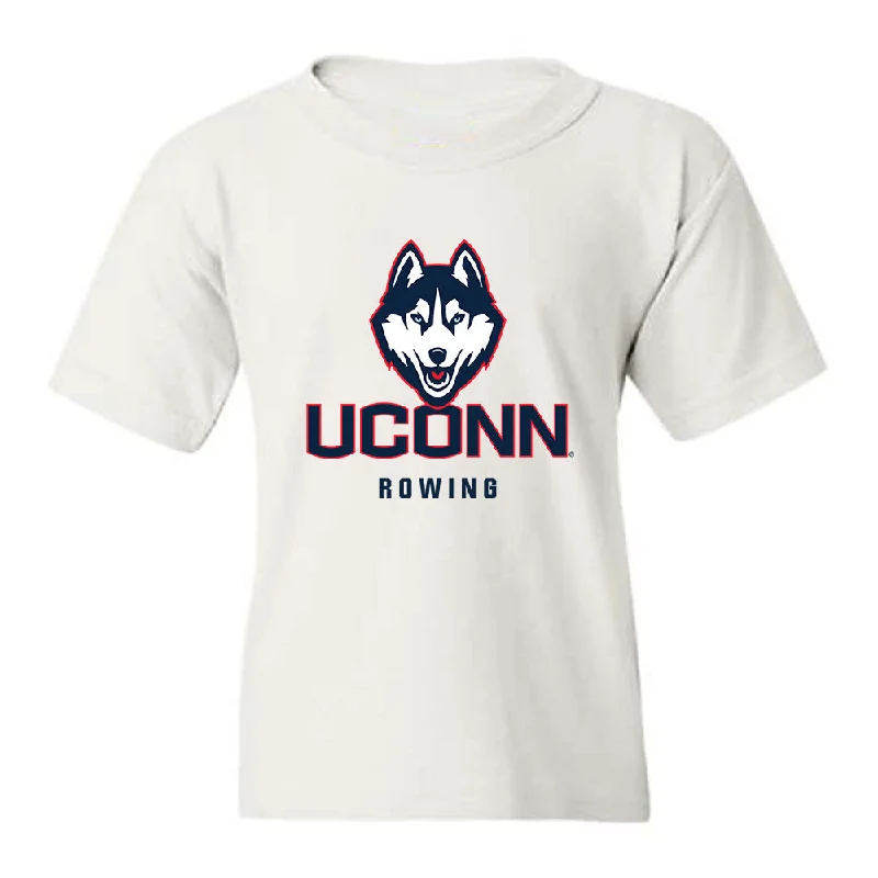 UConn - NCAA Women's Rowing : Evelyn Erofeyev - Classic Shersey Youth T-Shirt-- Thin T-Shirt Open Front Quick Dry