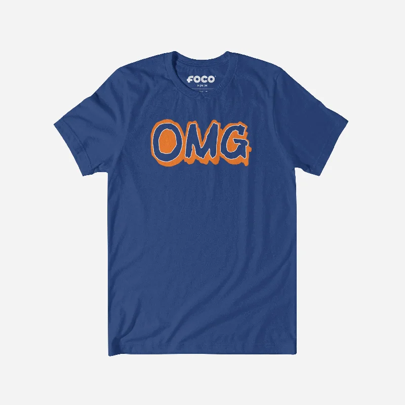 New York OMG T-Shirt-- Satin Blend Silk Blend Wool Blend