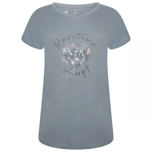 Dare 2B Womens/Ladies Moments II Floral T-Shirt-- Hooded Caped Shawl Collar