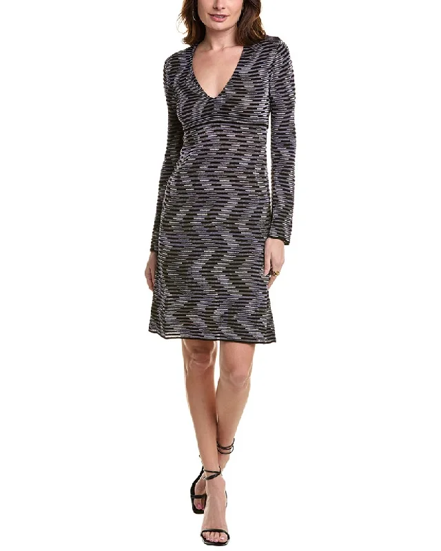 M Missoni Mini Dress Stylish Sweetheart Mini Dress