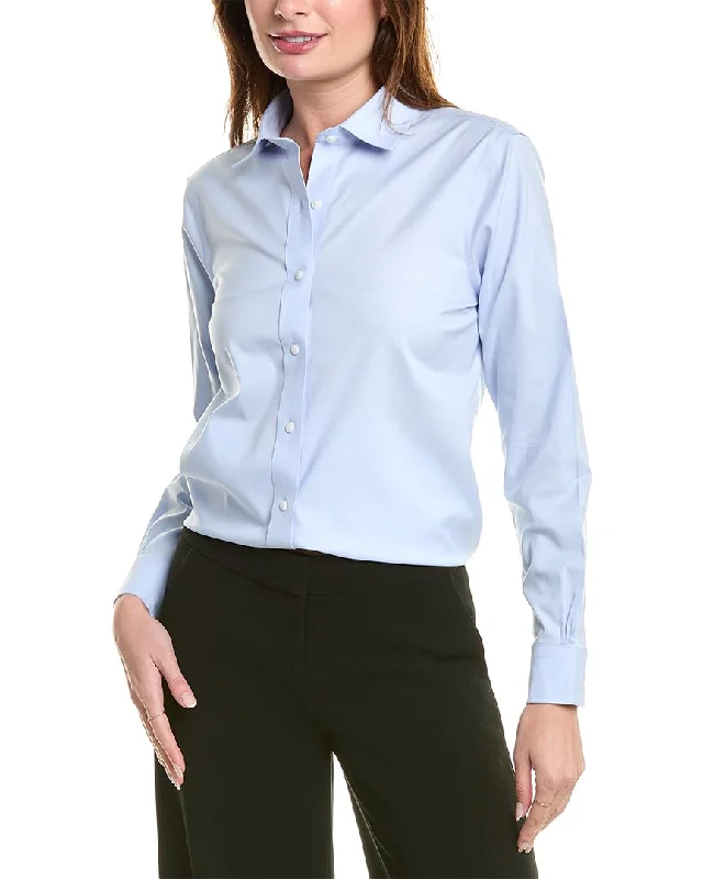 Brooks Brothers Classic Blouse Casual Button Blouse