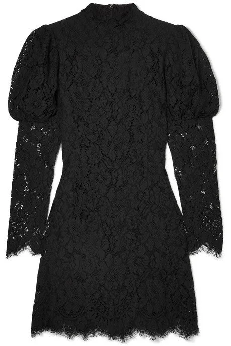 Lace mini dress Comfortable One-Shoulder Mini Dress