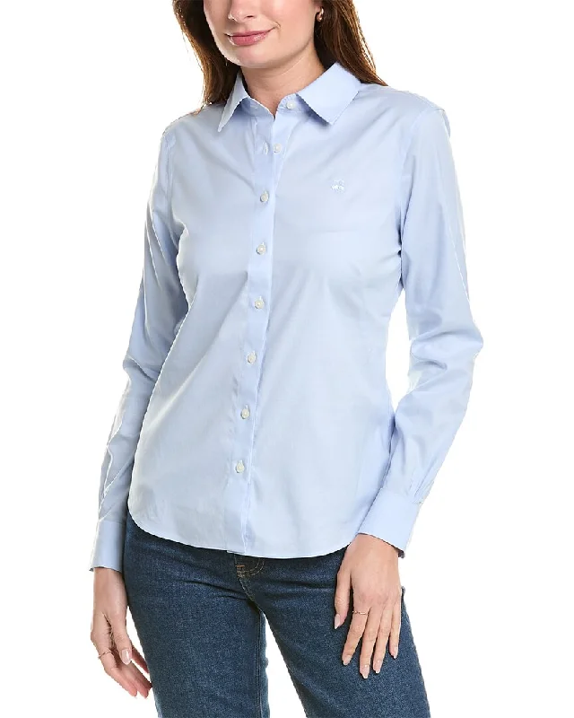 Brooks Brothers Fitted Blouse Loose Fit Blouse