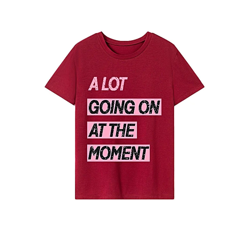 Maxbell Maxbell T Shirt for Women Summer Streetwear Summer Tops for Travel Commuting Holiday M Red-- Beaded Sequined Faux Fur Maxbell Maxbell T Shirt for Women Summer Streetwear Summer Tops for Travel Commuting Holiday M Red-- Beaded Sequined Faux Fur