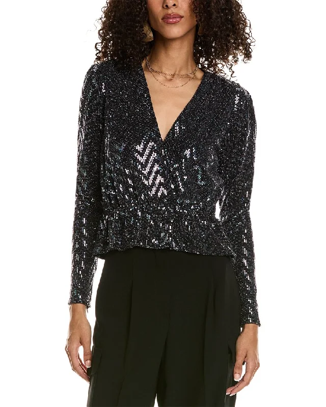 Ba&Sh Blouse Stylish Wrap Blouse