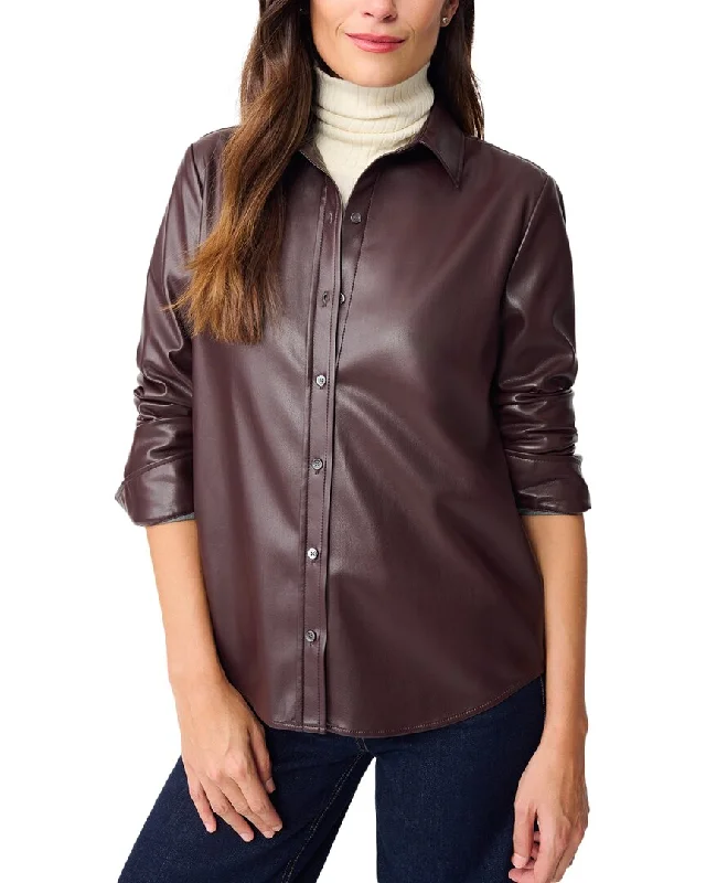 J.Mclaughlin Denver Blouse Off-Shoulder Wrap Blouse