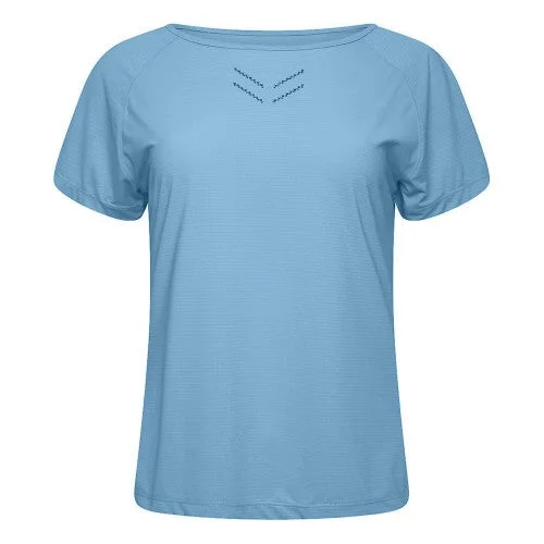 Dare 2B Womens/Ladies Crystallize Active T-Shirt-- Solid Print Embellished