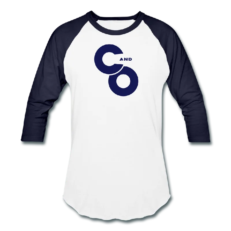 Chesapeake & Ohio - Baseball T-Shirt-- Asymmetrical Pockets Print
