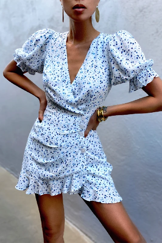 CUESTA MINI DRESS Trendy Cut-Out Mini Dress