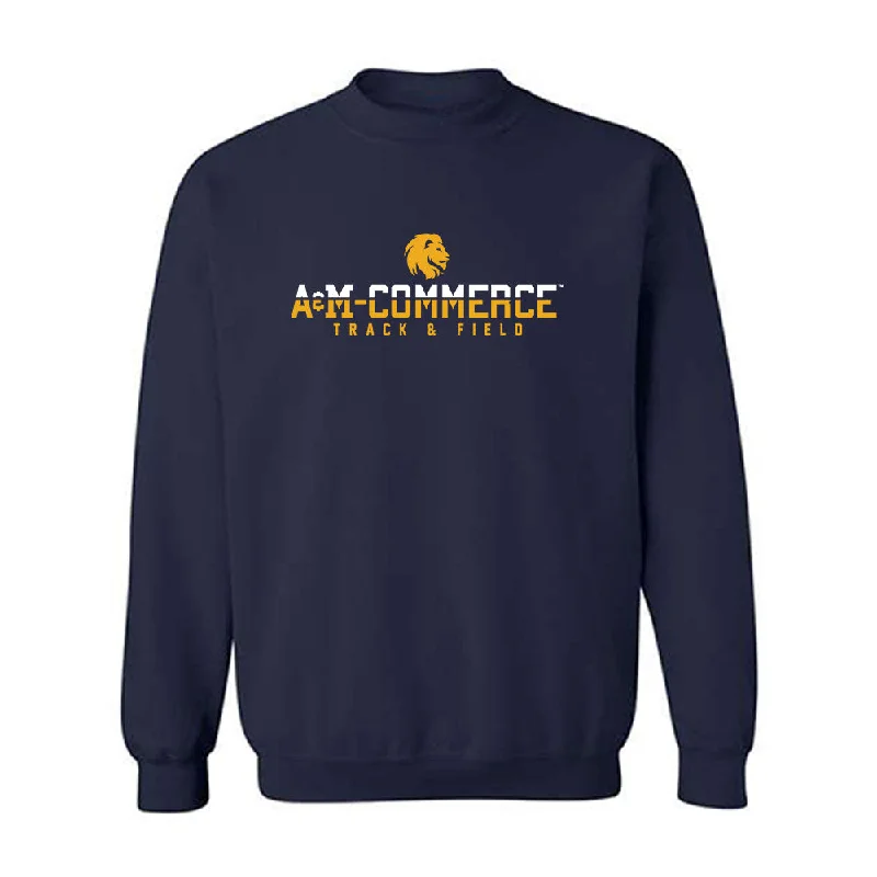 ETAMU - NCAA Women's Track & Field : Kiara Brown - Classic Shersey Crewneck Sweatshirt Hoodie with Rolled Sleeves Casual Relaxed ETAMU - NCAA Women's Track & Field : Kiara Brown - Classic Shersey Crewneck Sweatshirt Hoodie with Rolled Sleeves Casual Relaxed