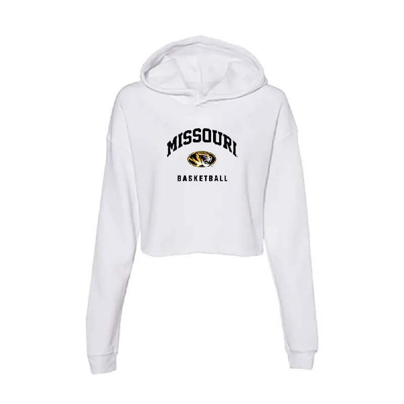 Missouri - NCAA Women's Basketball : Lucija Milkovic - Women's Crop Fleece Hoodie Hoodie with Pocket Utility Practical Missouri - NCAA Women's Basketball : Lucija Milkovic - Women's Crop Fleece Hoodie Hoodie with Pocket Utility Practical
