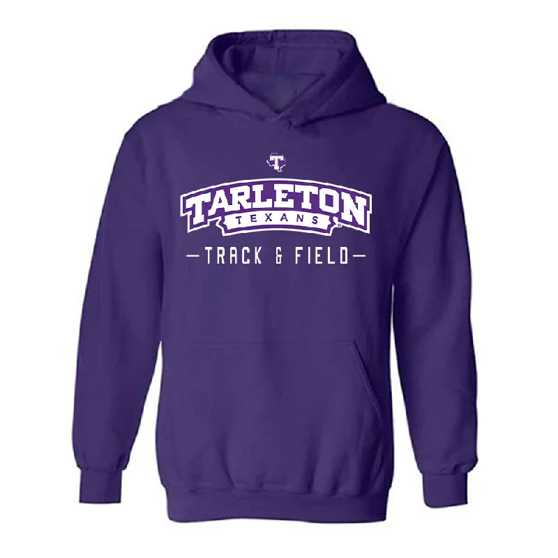 Tarleton State - NCAA Women's Track & Field : Nyla Barlow - Classic Shersey Hooded Sweatshirt Hooded Sweatshirt Casual Wear Street Style Tarleton State - NCAA Women's Track & Field : Nyla Barlow - Classic Shersey Hooded Sweatshirt Hooded Sweatshirt Casual Wear Street Style
