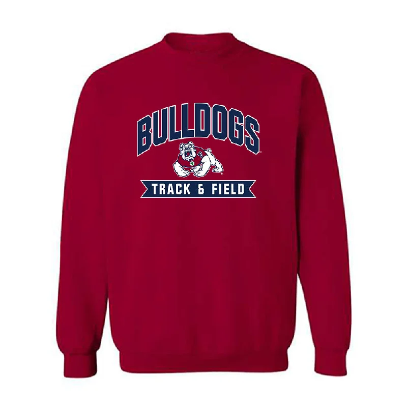 Fresno State - NCAA Women's Track & Field : Cierra Jackson - Classic Shersey Crewneck Sweatshirt Zip Hoodie Drawstring Kangaroo Pocket