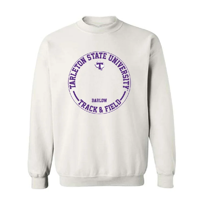 Tarleton State - NCAA Women's Track & Field : Nyla Barlow - Classic Fashion Shersey Crewneck Sweatshirt Hoodie with Strings Custom Fit Adjustable Tarleton State - NCAA Women's Track & Field : Nyla Barlow - Classic Fashion Shersey Crewneck Sweatshirt Hoodie with Strings Custom Fit Adjustable