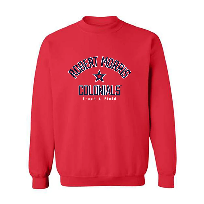 Robert Morris - NCAA Women's Track & Field : Hannah McDanel - Classic Shersey Crewneck Sweatshirt Hoodie with Hood Adjustable Protection Robert Morris - NCAA Women's Track & Field : Hannah McDanel - Classic Shersey Crewneck Sweatshirt Hoodie with Hood Adjustable Protection