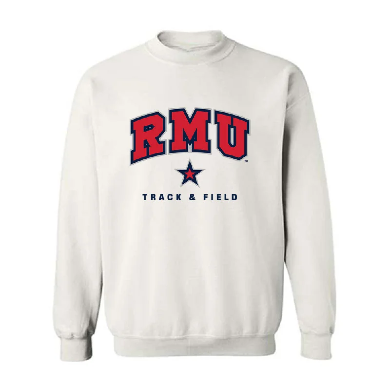 Robert Morris - NCAA Women's Track & Field : Hannah McDanel - Classic Shersey Crewneck Sweatshirt Hoodie with Strings Custom Fit Adjustable Robert Morris - NCAA Women's Track & Field : Hannah McDanel - Classic Shersey Crewneck Sweatshirt Hoodie with Strings Custom Fit Adjustable