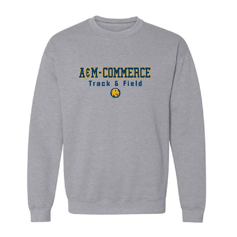 ETAMU - NCAA Women's Track & Field : Kiara Brown - Classic Shersey Crewneck Sweatshirt Hoodie with High Neck Warm Protective ETAMU - NCAA Women's Track & Field : Kiara Brown - Classic Shersey Crewneck Sweatshirt Hoodie with High Neck Warm Protective