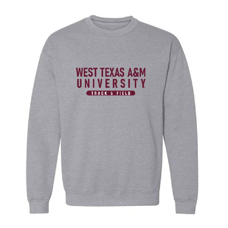 WTAMU - NCAA Women's Track & Field : Asana Hamidu - Crewneck Sweatshirt Hoodie with Button Placket Classic Preppy WTAMU - NCAA Women's Track & Field : Asana Hamidu - Crewneck Sweatshirt Hoodie with Button Placket Classic Preppy