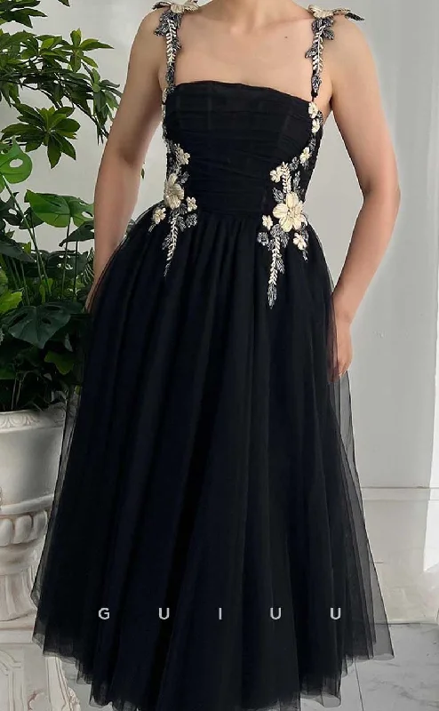 G4448 - Classic & Chic A-Line Tulle Square Appliques Lace-Up Prom Party Dress with Special Straps Tunics Plaid country G4448 - Classic & Chic A-Line Tulle Square Appliques Lace-Up Prom Party Dress with Special Straps Tunics Plaid country