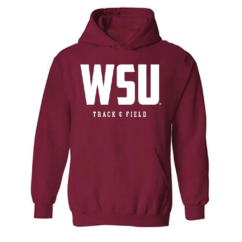 WSU - NCAA Women's Track & Field : Alaina Stone Boggs - Classic Shersey Hooded Sweatshirt Hoodie Dress Longline Feminine WSU - NCAA Women's Track & Field : Alaina Stone Boggs - Classic Shersey Hooded Sweatshirt Hoodie Dress Longline Feminine