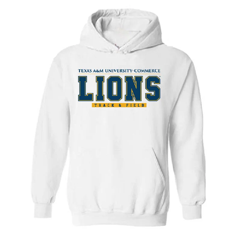 ETAMU - NCAA Women's Track & Field : Kiara Brown - Classic Shersey Hooded Sweatshirt Hoodie with Puffed Sleeves Voluminous Trendy ETAMU - NCAA Women's Track & Field : Kiara Brown - Classic Shersey Hooded Sweatshirt Hoodie with Puffed Sleeves Voluminous Trendy