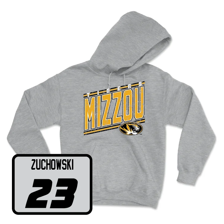 Sport Grey Women's Soccer Vintage Hoodie - Elena Zuchowski Hoodie with Illustration Artistic Creative Sport Grey Women's Soccer Vintage Hoodie - Elena Zuchowski Hoodie with Illustration Artistic Creative