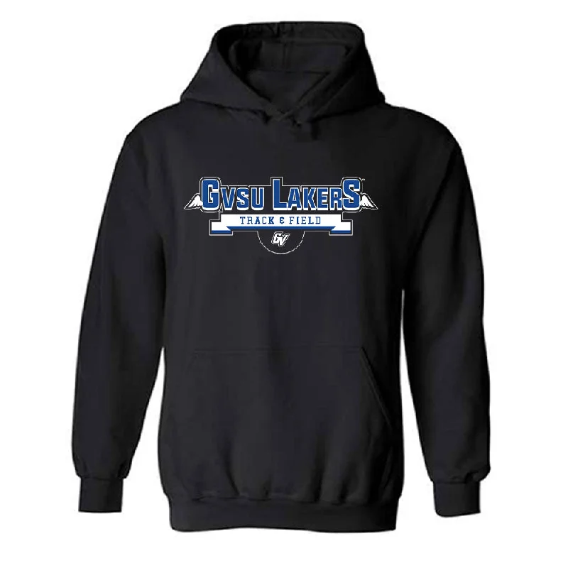 Grand Valley - NCAA Women's Track & Field : Destini Dorkins - Classic Fashion Shersey Hooded Sweatshirt Hoodie with Patch Decorative Personalized Grand Valley - NCAA Women's Track & Field : Destini Dorkins - Classic Fashion Shersey Hooded Sweatshirt Hoodie with Patch Decorative Personalized