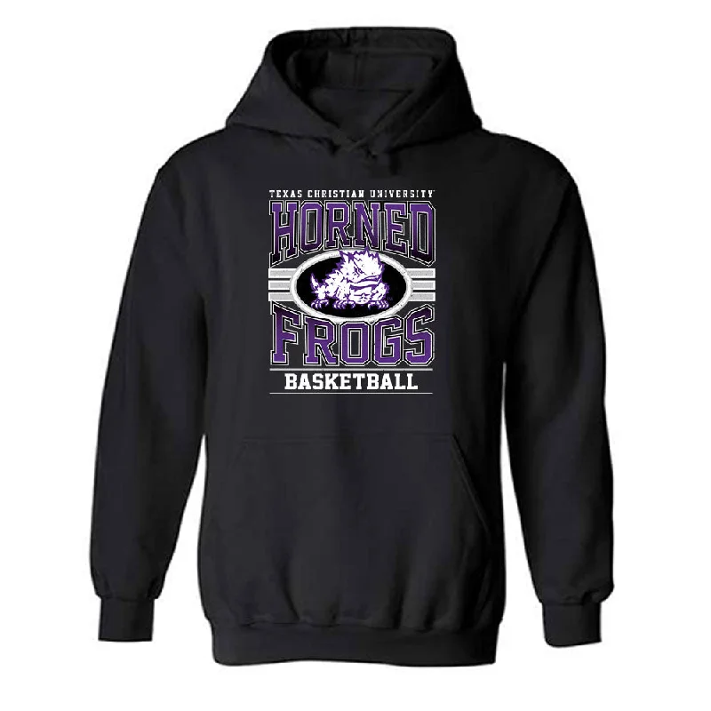 TCU - NCAA Women's Basketball : Madison Conner - Classic Fashion Shersey Hooded Sweatshirt Hoodie with Hem Detail Decorative Unique TCU - NCAA Women's Basketball : Madison Conner - Classic Fashion Shersey Hooded Sweatshirt Hoodie with Hem Detail Decorative Unique