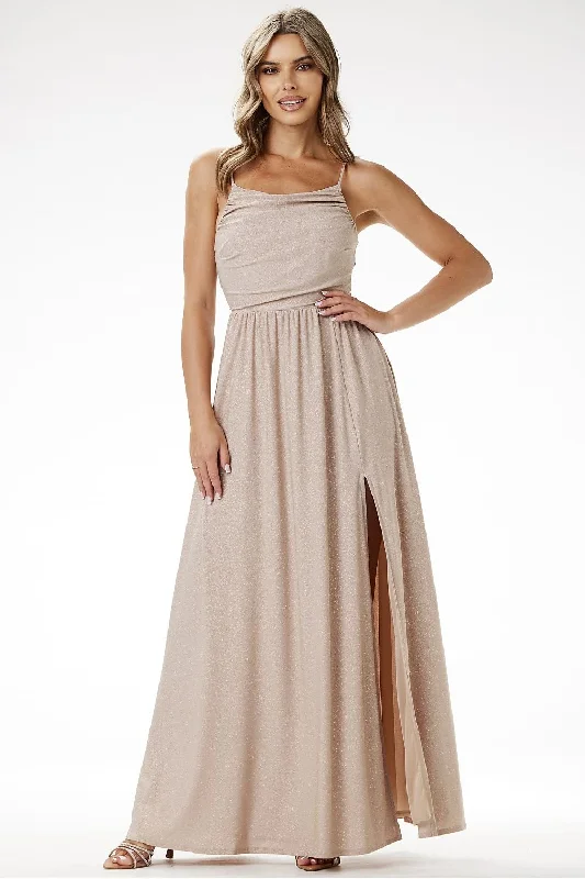 Long dress awama Tunics Lace romantic