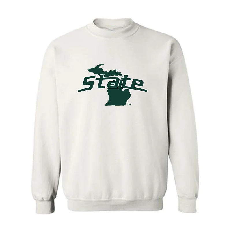 Michigan State - NCAA Women's Track & Field : Kelis Young-Hunter - Crewneck Sweatshirt Hoodie with Reflective Safety Nightwear Michigan State - NCAA Women's Track & Field : Kelis Young-Hunter - Crewneck Sweatshirt Hoodie with Reflective Safety Nightwear