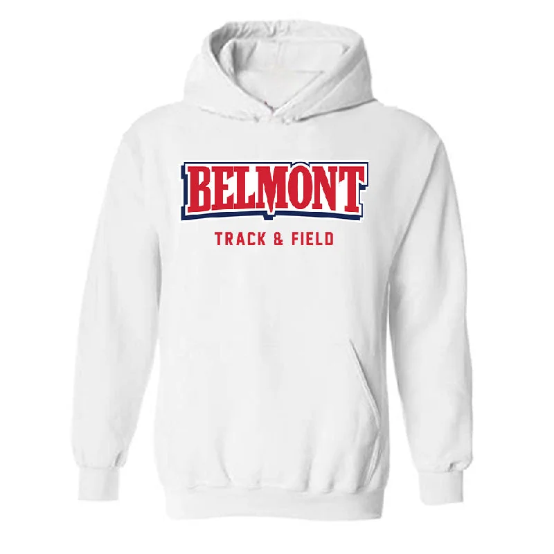 Belmont - NCAA Women's Track & Field : Anna Barr - Classic Shersey Hooded Sweatshirt Hoodie with Longline Fit Extended Stylish Belmont - NCAA Women's Track & Field : Anna Barr - Classic Shersey Hooded Sweatshirt Hoodie with Longline Fit Extended Stylish